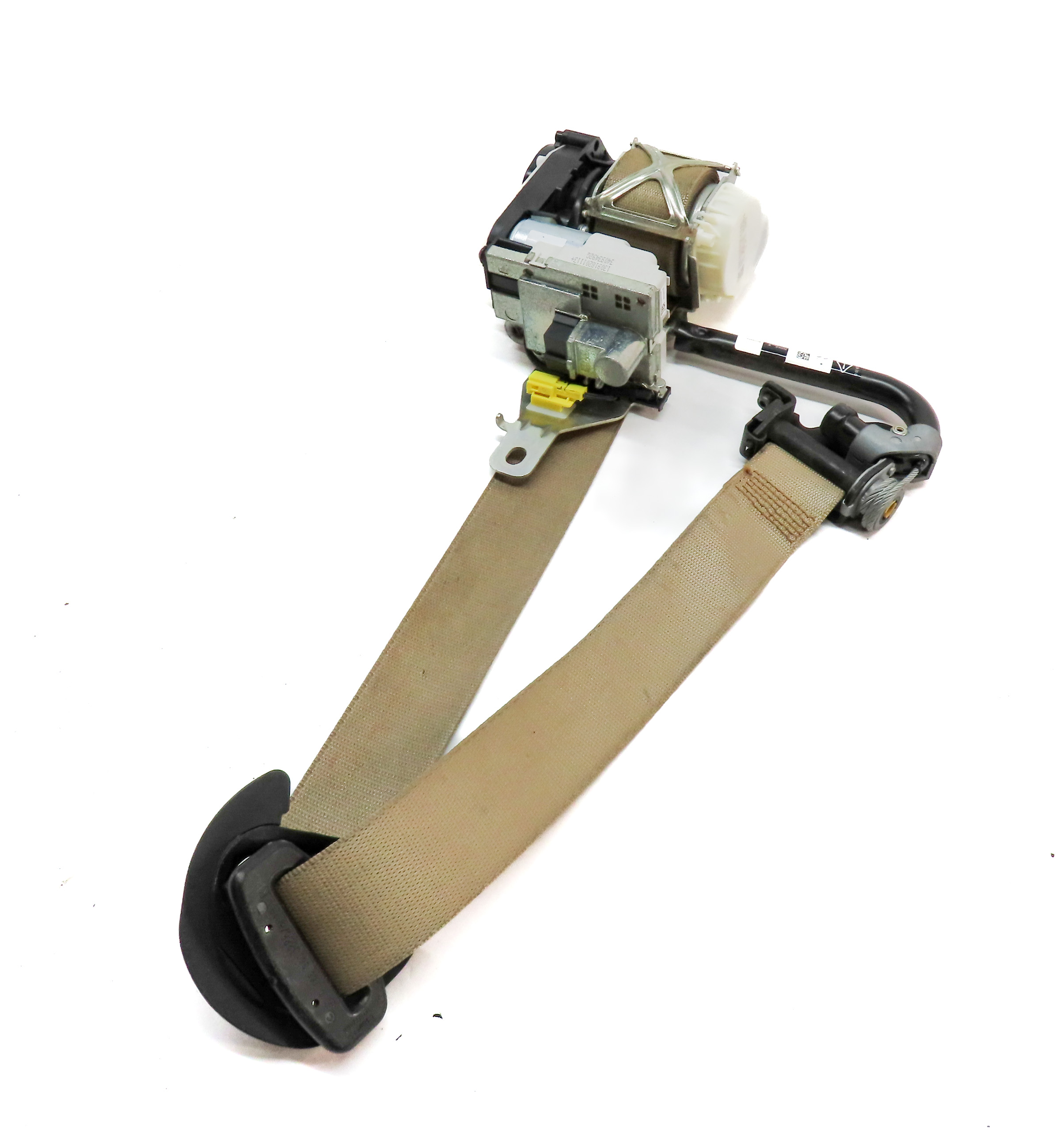12-16 MERCEDES GL350 GL450 GL550 (X166) FRONT RIGHT SEATBELT RETRACTOR (Beige) — exact item pictured